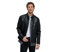 Salsa Jeans 21011185 Leather Biker Jacket Noir M Homme