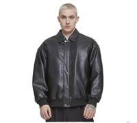 Urban Classics Synthetic Leather Jacket Noir L Homme