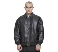 Veste en cuir synthÃ©tique Urban Classics Noir L