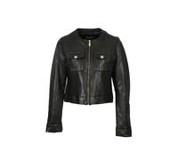 Veste en cuir zippé femme Oakwood Susan Noir M