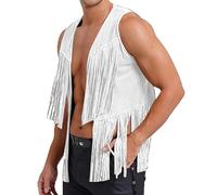 Veste En Cuire Avec Fourrure Homme Bombers Printemps Court Cachemire Canadienne 7xl Décontractée Fausse Eco Japonaise Western Boutonnage Imprimé Tombante 44 Autrichien Indigo Caramel Bandana