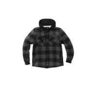 West Coast Choppers Veste à capuche en flanelle Hell Bent Noir XL Homme