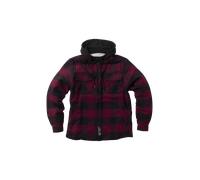 §Veste en Flanelle West Coast Choppers Hell Bent Rouge-Noir§ XL