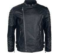 Veste en imitation cuir de Rock Rebel by EMP - S à XXL - pour Homme - noir S