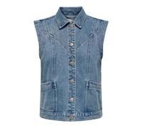 Veste en jean Ã capuche zippÃ©e femme Only Kennedy Bleu XL