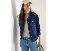 Veste en jean avec poches poitrine et boutons