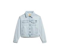 Superdry Veste en jean brodée femme bleu S