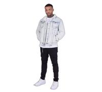 Veste en jean col mouton Project X Paris Bleu S