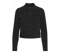 ICHI Ihstampe Oui Veste en Jean, Noir (10011), 38 Femme