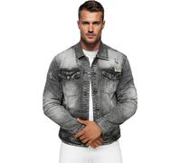 Veste en jean homme Noir OZONEE NB/MJ529NZ L