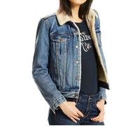 Veste en Jean Levi's® femme - Coupe droite - Manches longues - Col français M