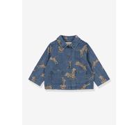 Veste en jean motifs tigres Magot bleu jean 3A