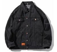 Veste en jean noir pour homme un jeune homme style décontracté lâche printemps et automne XS-XL XL
