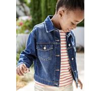 Veste en jean personnalisable fille bleu jean 4A