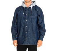 Veste en jean pour homme avec capuche TMC009-DM081-Jean S