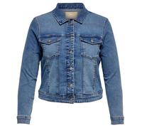 Veste en jean sinueuse - ONLY LICENCE - Only Carmakoma - Light blue denim - Bleu 46