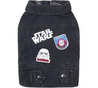 Veste en jean Star Wars pour chiens - taille XXS - en coton et polyester - convient aux chiens adultes - avec patchwork Stormtrooper - produit original, conçu en Espagne
