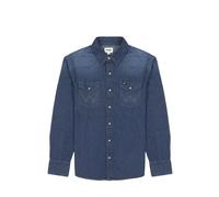 Wrangler 27mw Long Sleeve Shirt Bleu 2XL Homme
