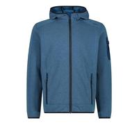 Veste en Knit-Tech pour Homme avec Capuche Fixe CMP - Petrol-Anthracite - 3h60847n - Polaire 4XL