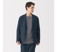 Veste en lin pour homme Blanc Brut L