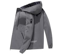 Veste en peau d'agneau pour homme Doudoune intérieure extérieure épaissie pour porter manteau en duvet blanc froid université bordeaux homme, GY2., L