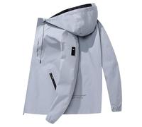 Veste en peau d'agneau pour homme Doudoune intérieure extérieure épaissie pour porter manteau en duvet blanc froid université bordeaux homme, Gy1., XXL