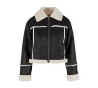 Urban Classics Veste mi-saison noir / blanc, Taille XL