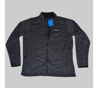 Veste En Polaire À Zip Complet COLUMBIA Pour Hommes Taille XL Noir Mélangé