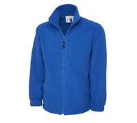 Veste en Polaire avec Fermeture éclair intégrale, Style Classique, idéal pour Sport, Travail et Temps Libre - Bleu - XXXXL