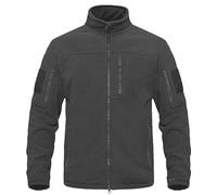 Veste en polaire tactique pour homme - Veste militaire coupe-vent en polaire - Pullover tactique en polaire pour homme - Veste d'hiver en polaire - Sweat-shirt sport pour homme - Tops de sport pour