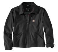 Carhartt Rugged Flex Canvas Detroit, veste textile femme L Noir Noir