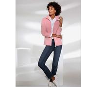 Veste en tricot coton 100% qualité mercerisée - CREATION L PREMIUM - quartz rose QUARTZ ROSE 44