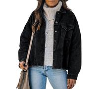Veste en Velours CôTelé pour Femmes, Nouvelle Veste à Manches Longues pour Femmes