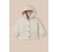 Veste en velours doublée sherpa bébé imprimé alice rose rouge 12M(74CM)