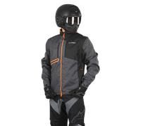 Acerbis Veste ENDURO-ONE Textile en Polyester 300D Noir/Orange Homme XL