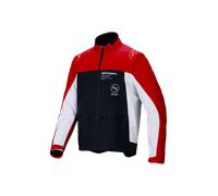 Alpinestars Lite-Dura Softshell, veste en textile XL Rouge Clair/Noir/Blanc Rouge Clair/Noir/Blanc