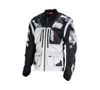 Leatt 5.5 Enduro Forge 2024 Veste de motocross, noir-gris-blanc, taille S pour homme