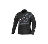 Macna Landmark, veste en textile L Noir/Gris Noir/Gris