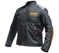 Veste enduro Shot CONTACT ASSAULT - BLACK NEON ORANGE 2022