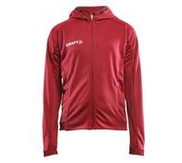 Veste enfant à capuche Craft evolve Rouge 12/14 ans