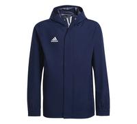 Veste enfant adidas Entrada 2 All-Weather Bleu 7/8 ans