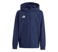 Adidas Entrada 26 All Weather Jacket Bleu 9-10 Years Enfants