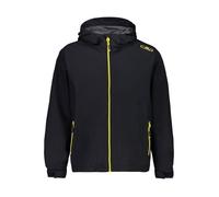 Veste Enfant - CMP - Kid Jacket Fix Hood - Imperméable - Respirant - Anthracite/Lemonade 6 ans