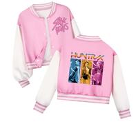 Veste Enfant Cool Hunter à Capuche - Veste Zippée Manches Longues avec Imprimé Graphique, Taille 110-160 en Polyester Spandex, 6 Couleurs Vives pour Fans de Pop Culture#22
