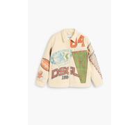 Veste enfant Desigual Patch Blanc 13/14 ans