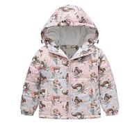 Veste Enfant Doudoune Fille Garçon Veste d'hiver Doublée Polaire Avec Capuche Fermeture éclair Manteau Peluche épaisse Matelassée Chaude d'extérieur Neige Parka Outwear Pour d'extérieur