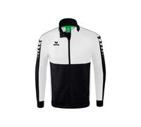 Veste enfant Erima Worker Six Wings - noir/blanc - 10 ans 14 ans