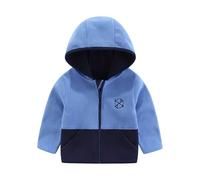 Veste Enfant Fille 12 Ans - À Capuche Confortable pour Garçon Idéale pour L'Automne Et l'hiver Chaude Épaisse Et Élastique Cette D'Extérieur Polarsoft Est Disponible en Plusieurs (Blue 12-18 Months)