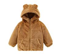 Veste Enfant Garçon Vestes Coupe Vent Garçons Blousons de Léger Manteaus Réfléchissante Enfants Doublure Polaire Zipper Poche Pour Scolaire Capuche