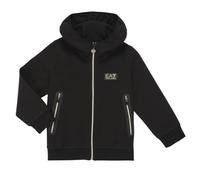 Veste enfant garcons Emporio Armani EA7 GOLD LABEL BOY HD FZ Noir 12 ans